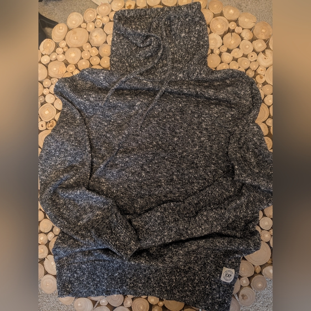 Express Dark Gray Turtleneck Sweater